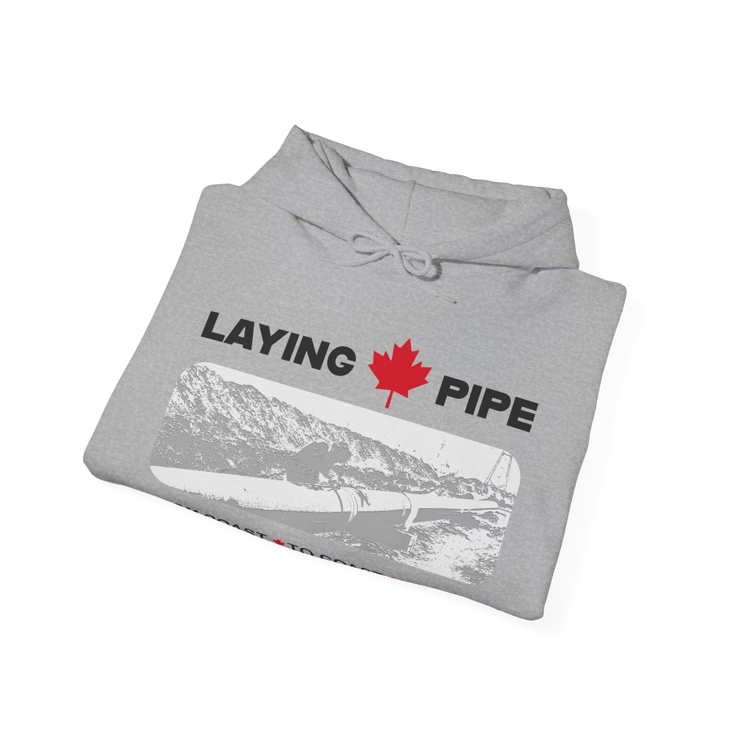 Laying Pipe - Unisex Heavy Blend™ Hooded Sweatshirt