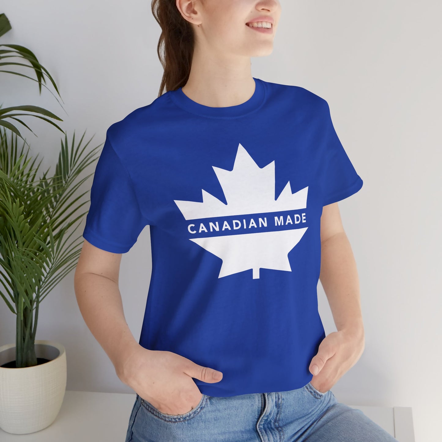 Canadian Made - Unisex Jersey Short Sleeve Tee