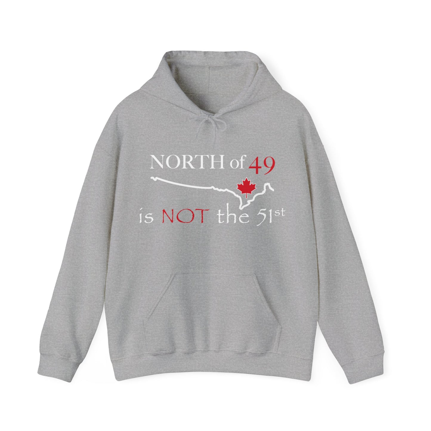 North of 49 - Unisex Heavy Blend™ Hooded Sweatshirt