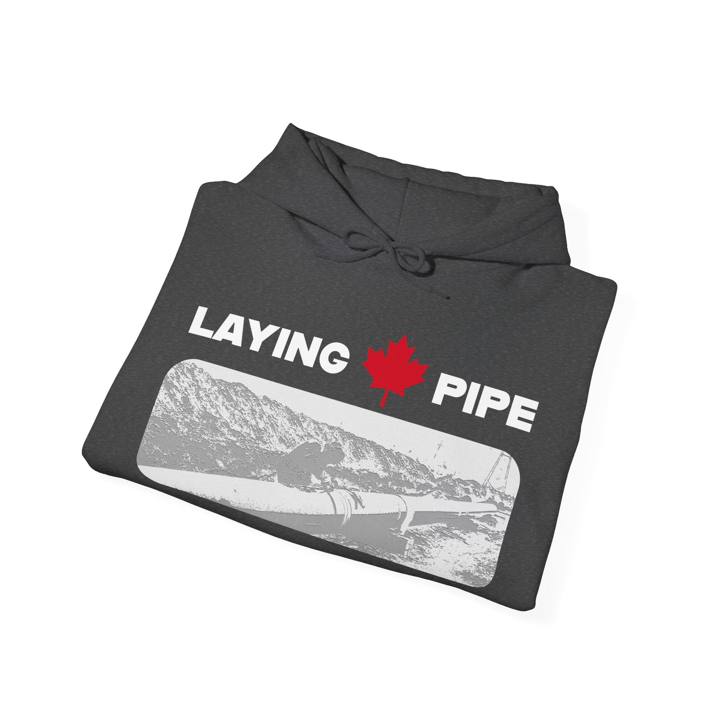 Laying Pipe - Unisex Heavy Blend™ Hooded Sweatshirt