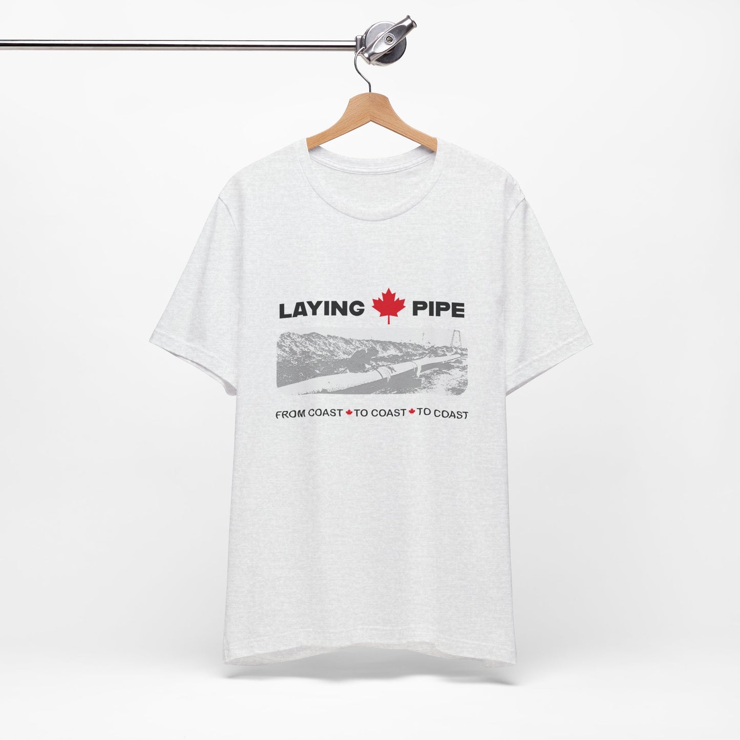 Laying Pipe - Unisex Jersey Short Sleeve Tee