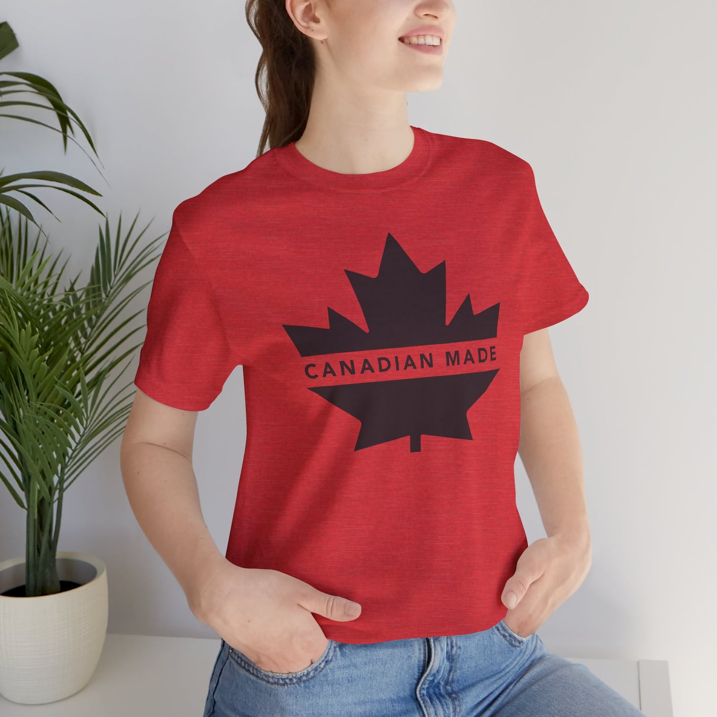 Canadian Made - Unisex Jersey Short Sleeve Tee