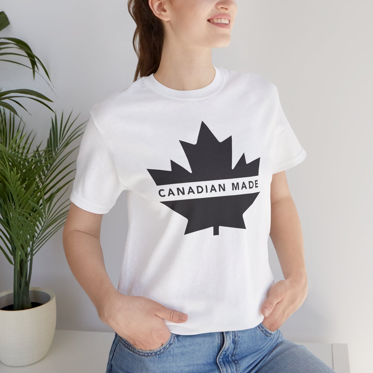 Canadian Made - Unisex Jersey Short Sleeve Tee