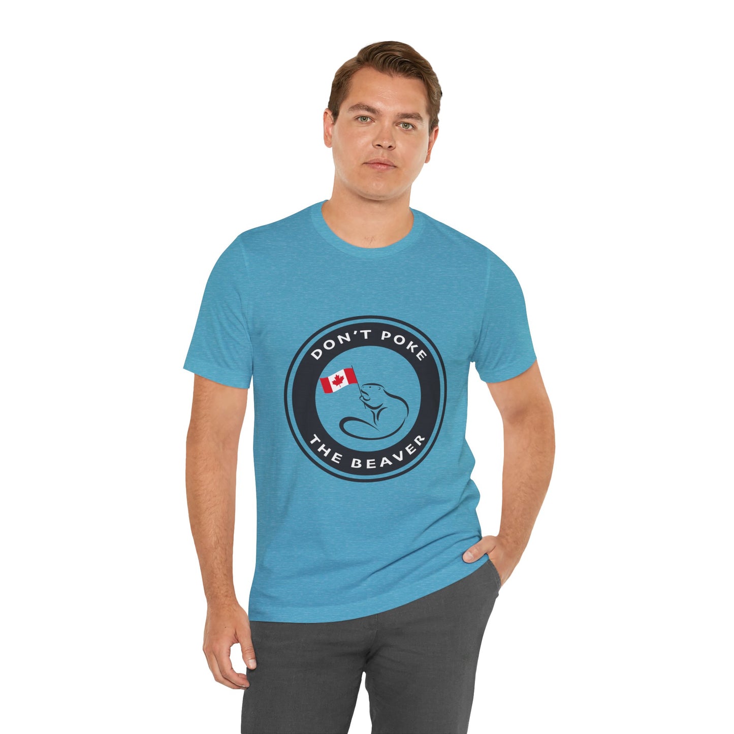 Don't Poke The Beaver Original Collection - Unisex Jersey Short Sleeve Tee