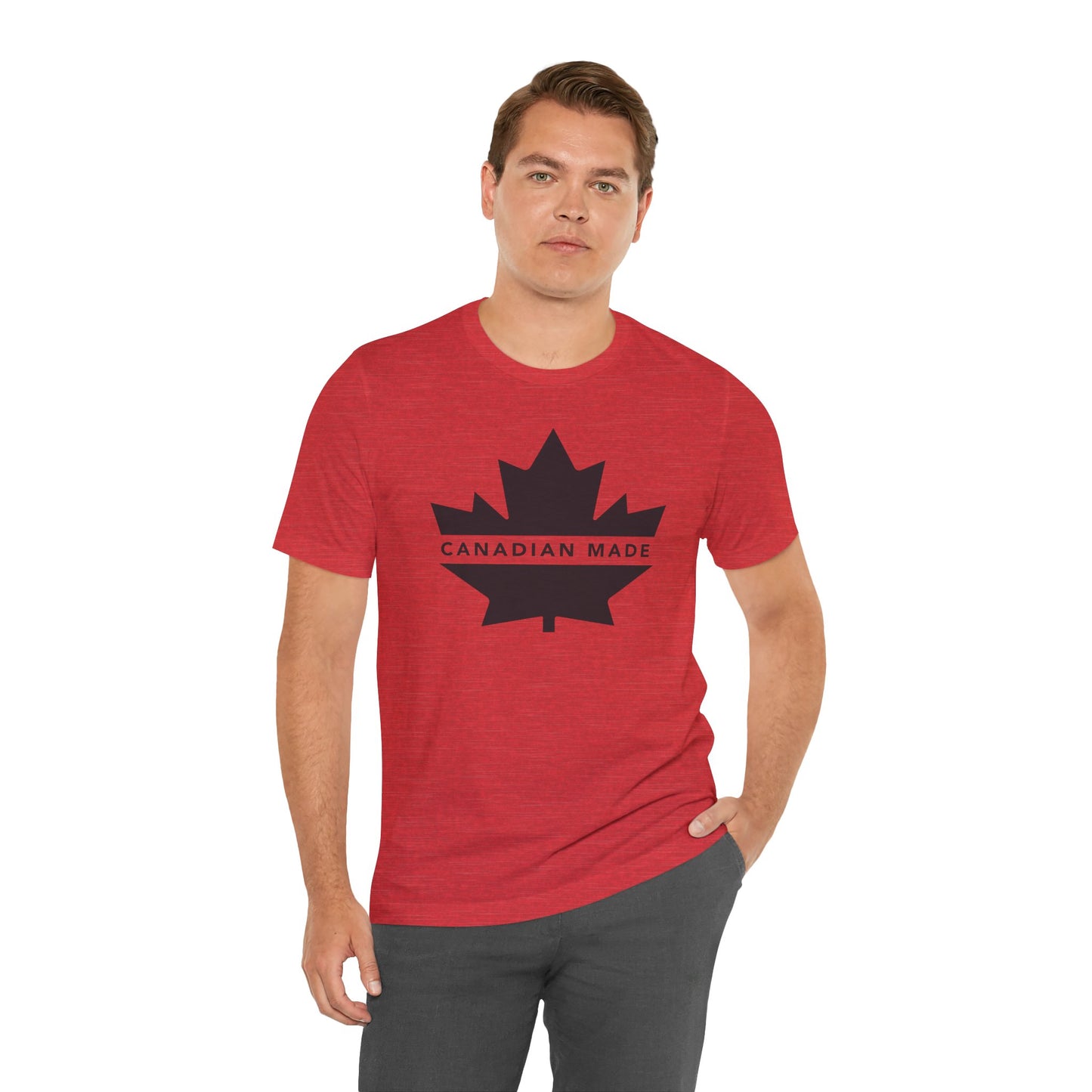 Canadian Made - Unisex Jersey Short Sleeve Tee