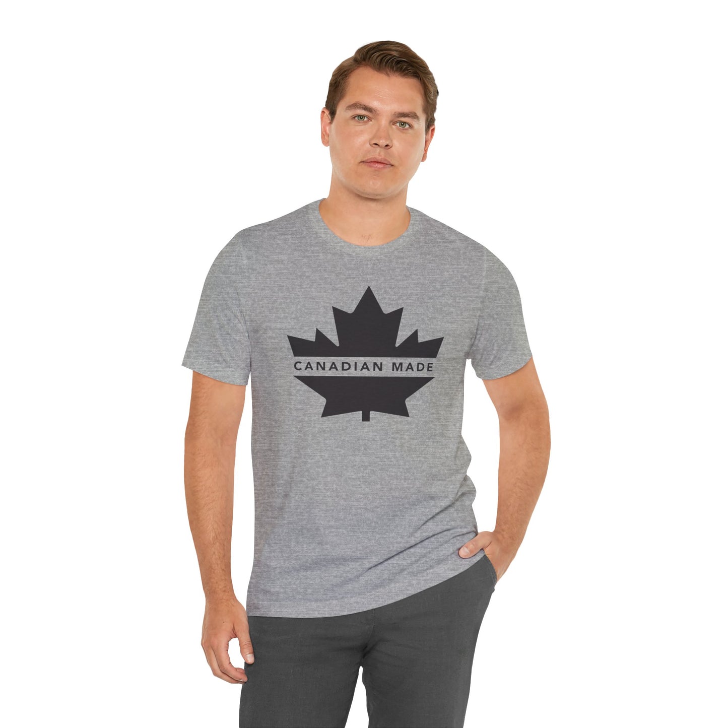 Canadian Made - Unisex Jersey Short Sleeve Tee