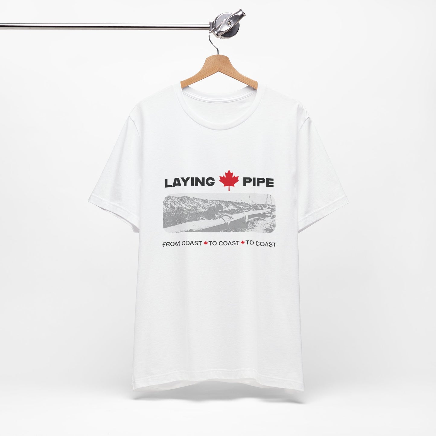 Laying Pipe - Unisex Jersey Short Sleeve Tee