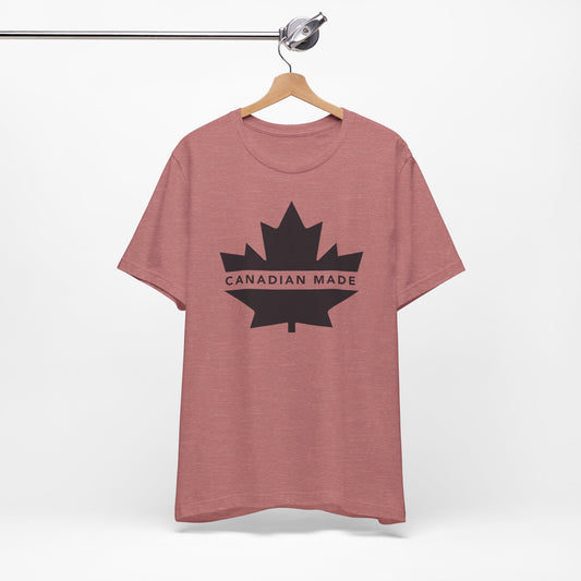 Canadian Made - Unisex Jersey Short Sleeve Tee