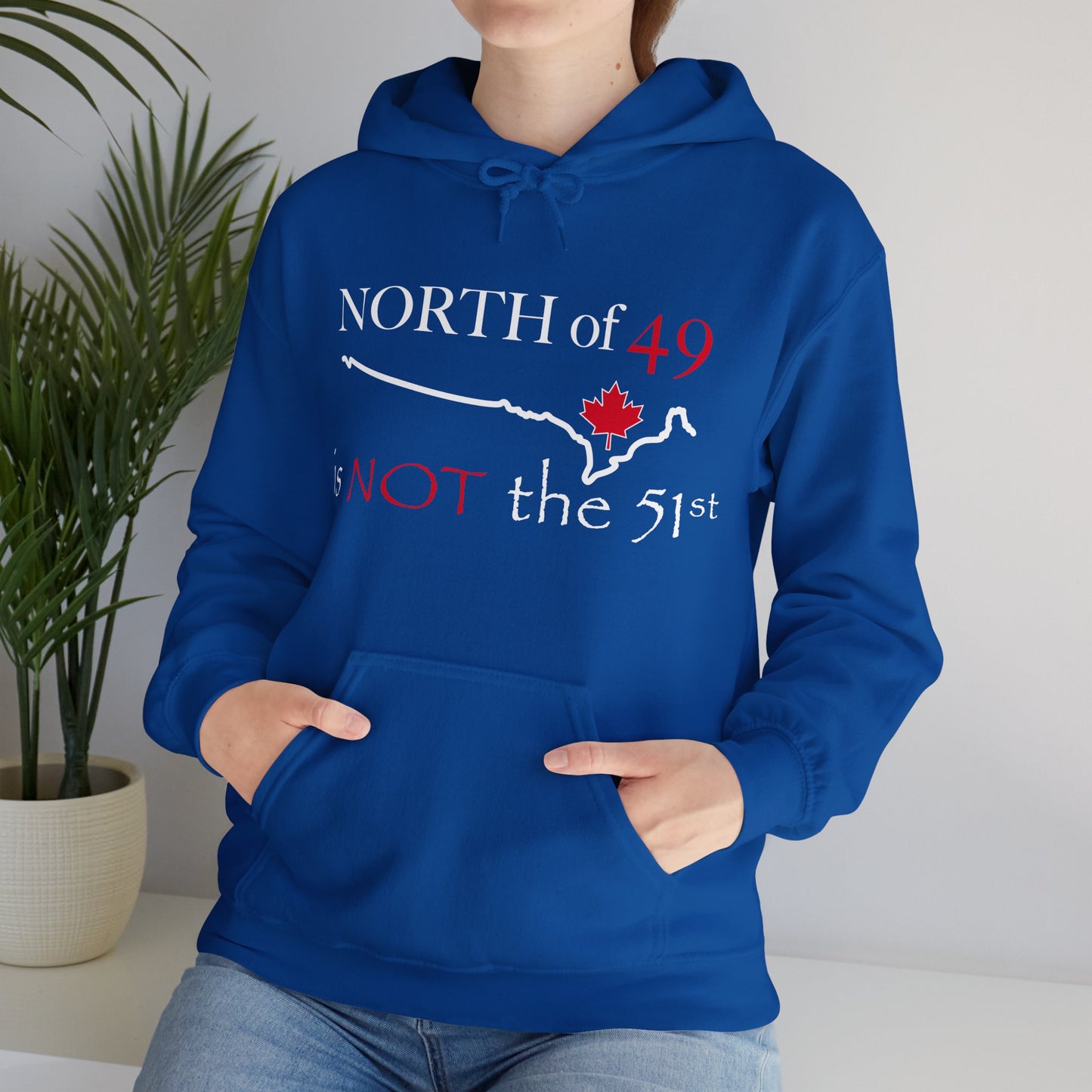 North of 49 - Unisex Heavy Blend™ Hooded Sweatshirt