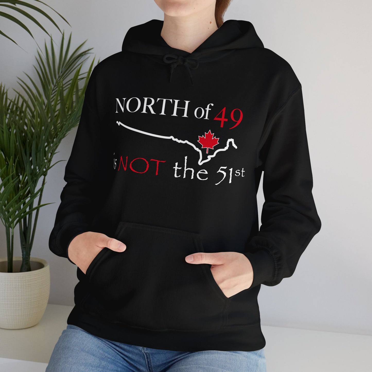 North of 49 - Unisex Heavy Blend™ Hooded Sweatshirt