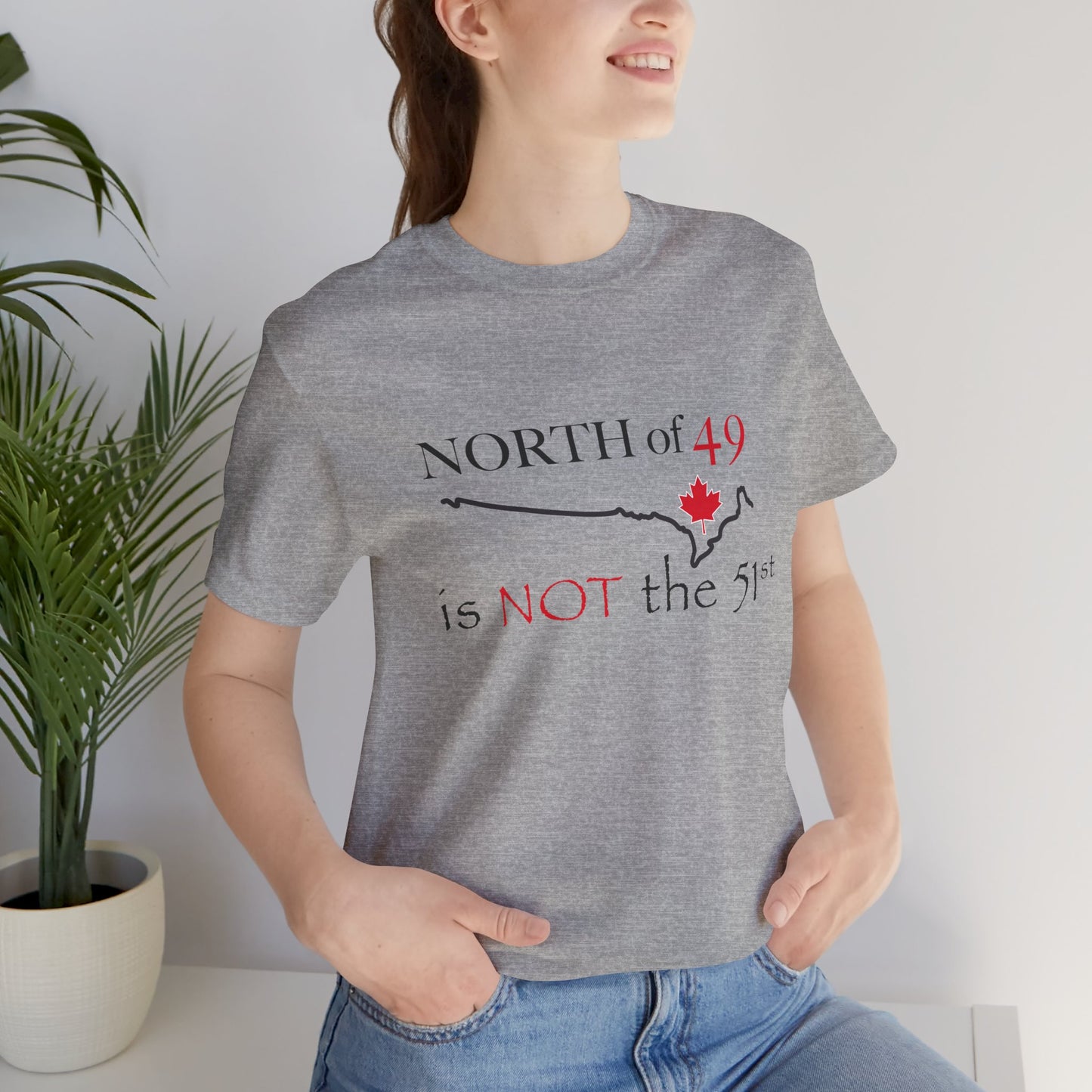 North of 49 - Unisex Jersey Short Sleeve Tee