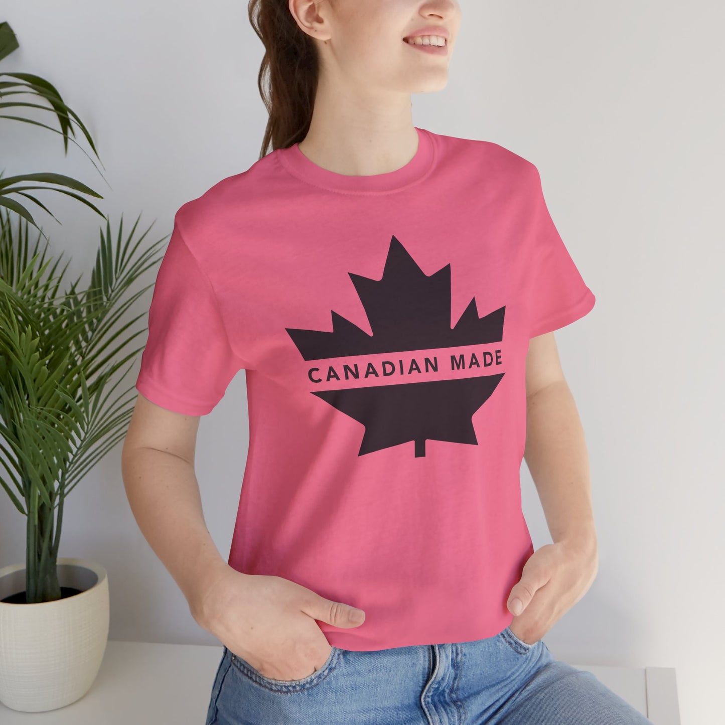 Canadian Made - Unisex Jersey Short Sleeve Tee