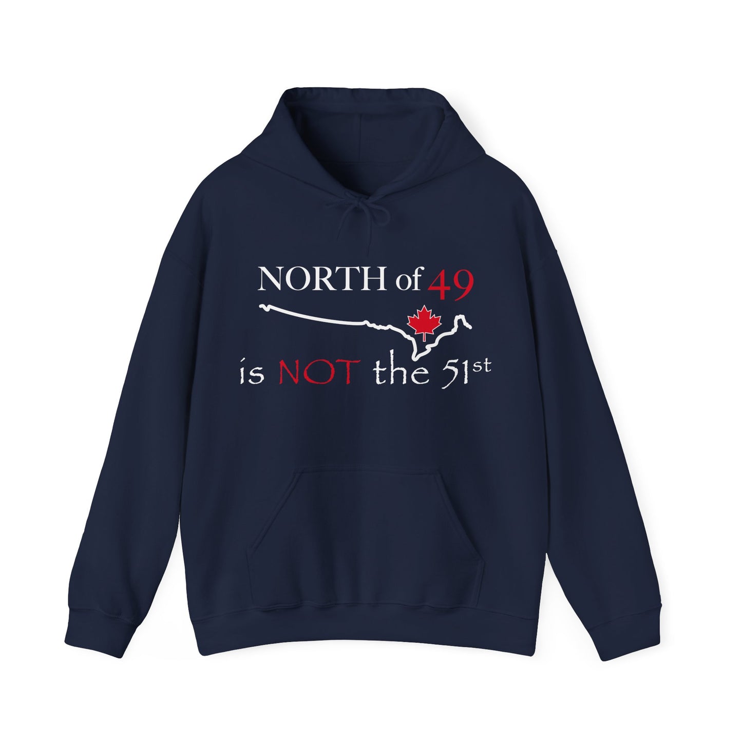 North of 49 - Unisex Heavy Blend™ Hooded Sweatshirt