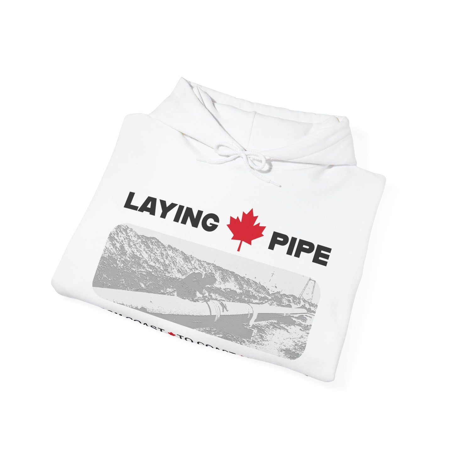 Laying Pipe - Unisex Heavy Blend™ Hooded Sweatshirt