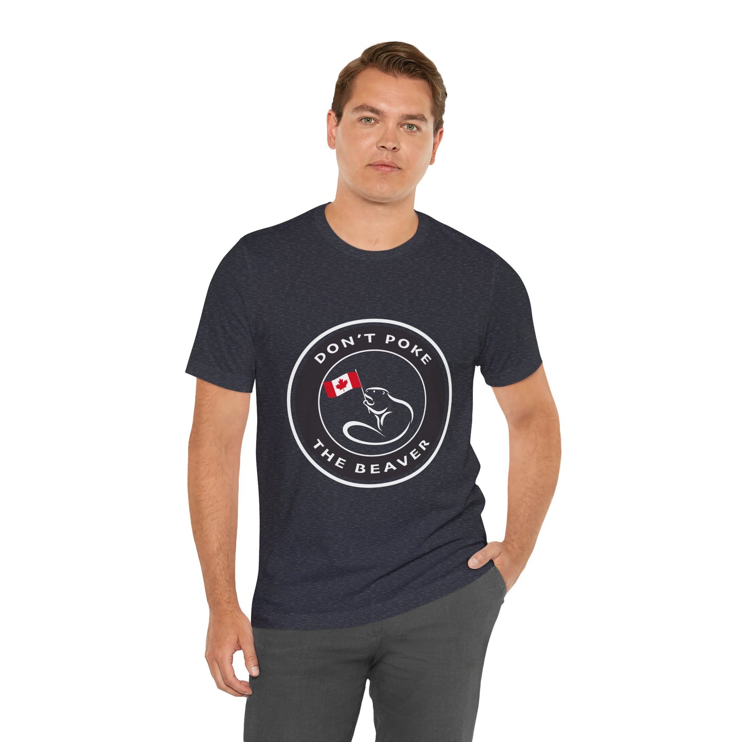 Don't Poke The Beaver Original Collection - Unisex Jersey Short Sleeve Tee