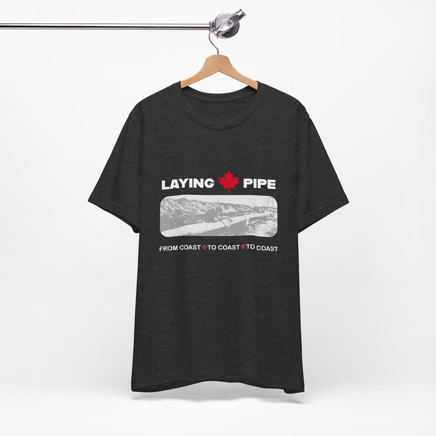 Laying Pipe - Unisex Jersey Short Sleeve Tee