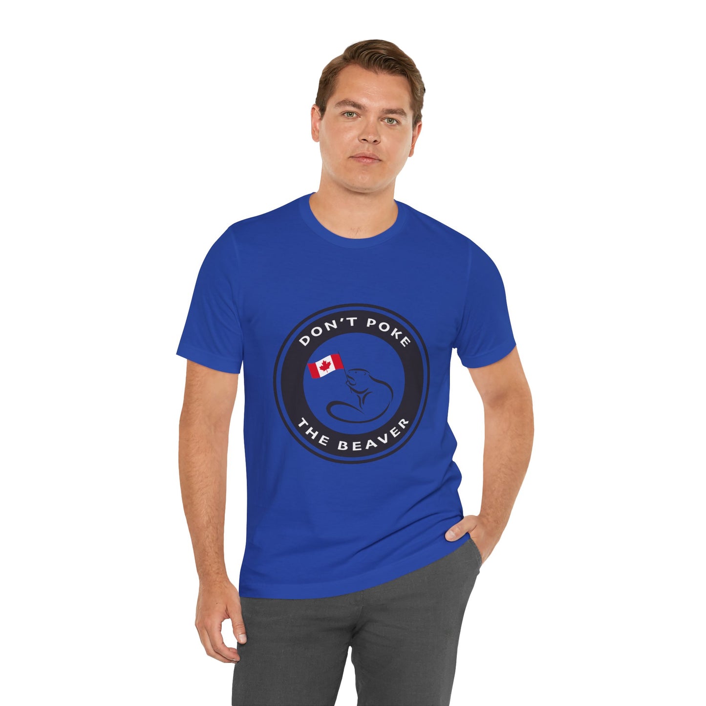 Don't Poke The Beaver Original Collection - Unisex Jersey Short Sleeve Tee