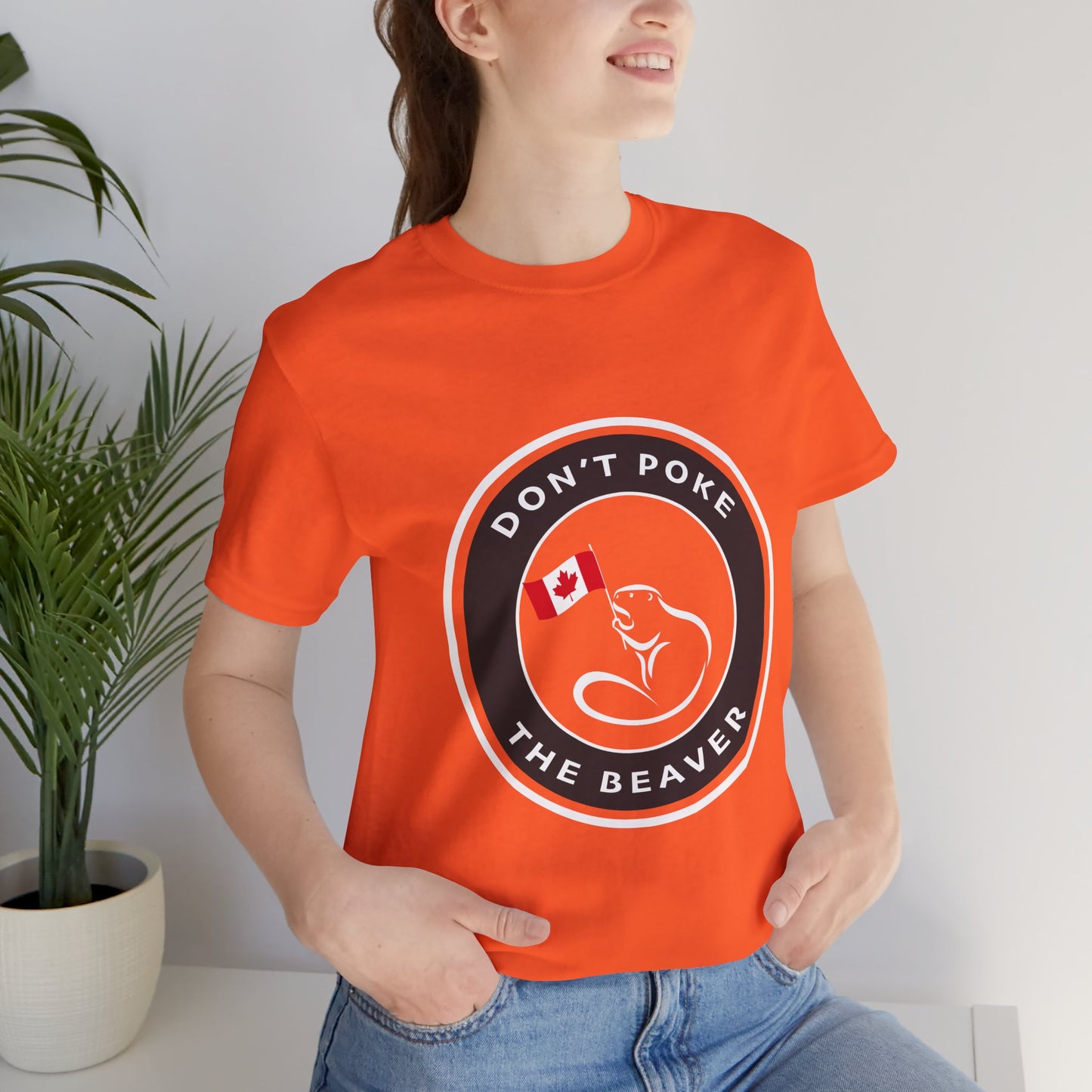 Don't Poke The Beaver Original Collection - Unisex Jersey Short Sleeve Tee