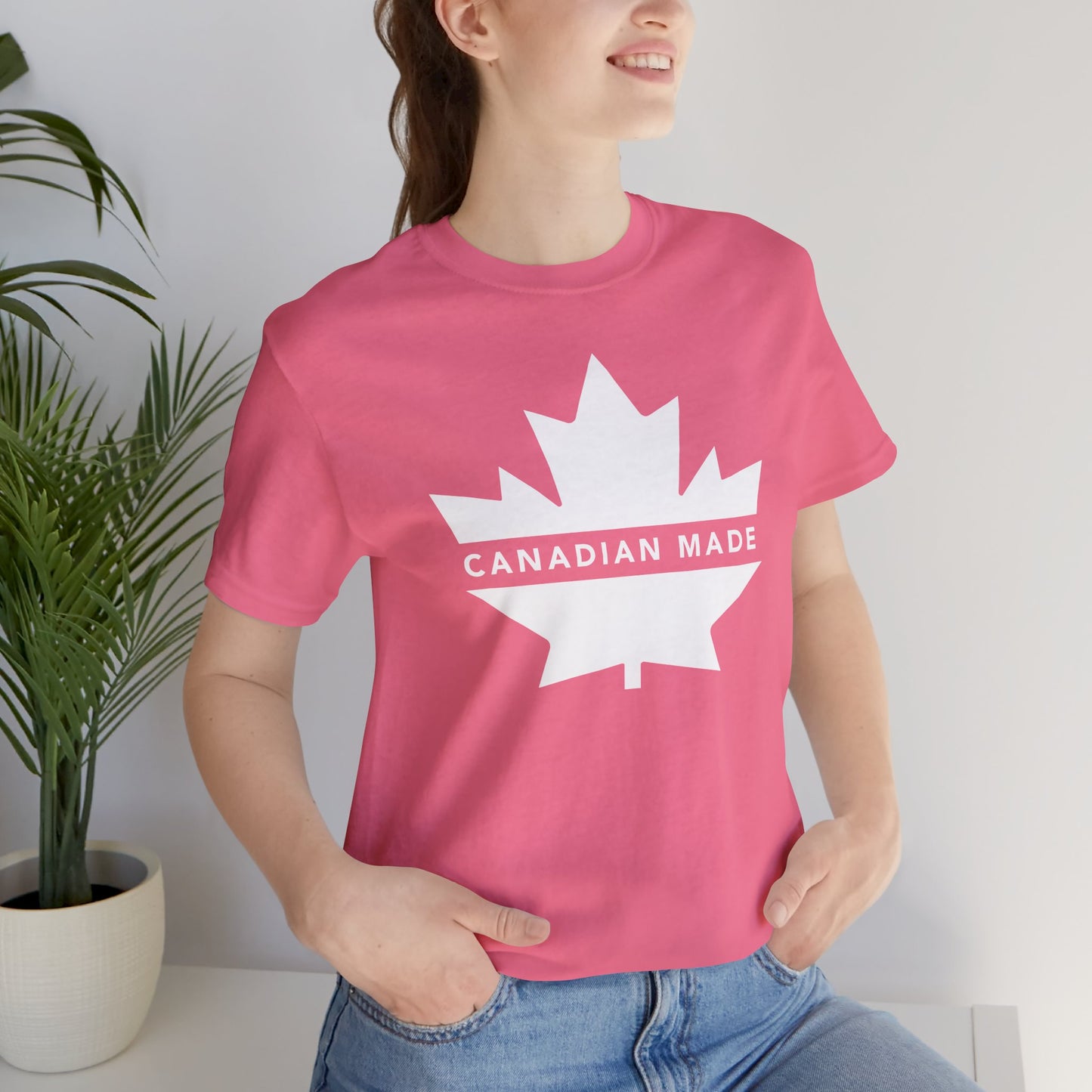 Canadian Made - Unisex Jersey Short Sleeve Tee