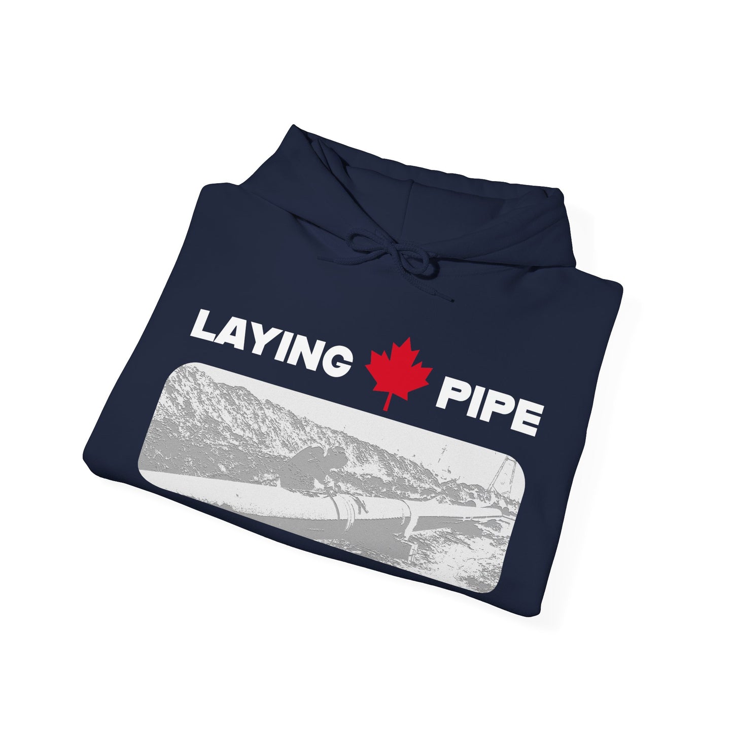 Laying Pipe - Unisex Heavy Blend™ Hooded Sweatshirt