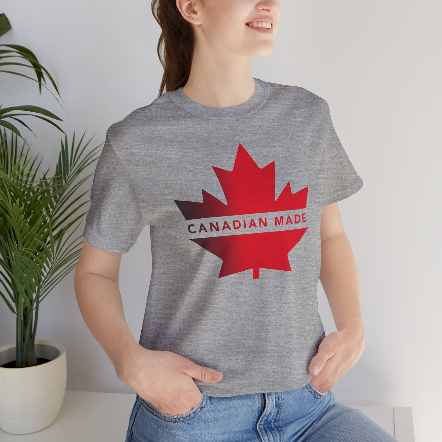 Canadian Made - Unisex Jersey Short Sleeve Tee