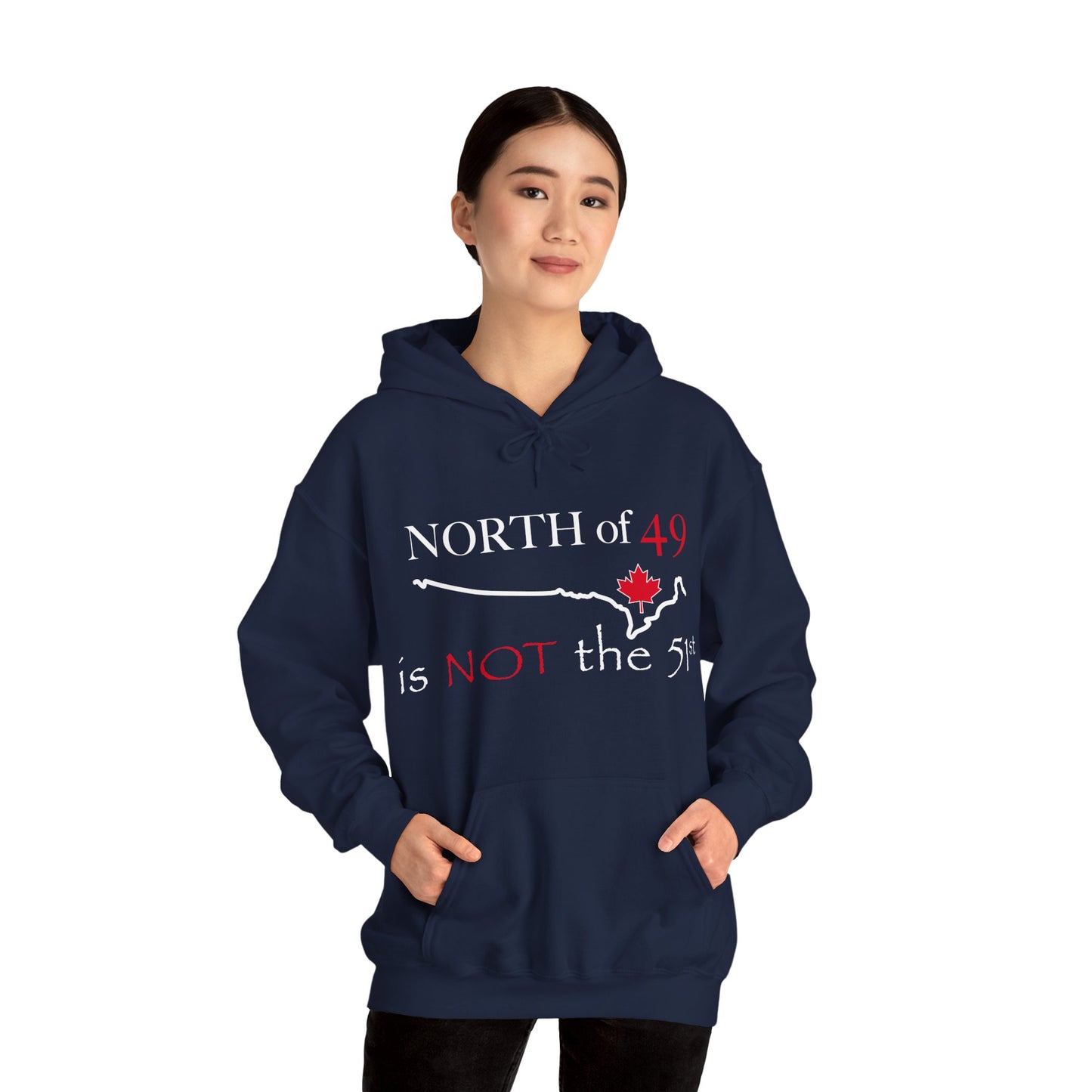 North of 49 - Unisex Heavy Blend™ Hooded Sweatshirt