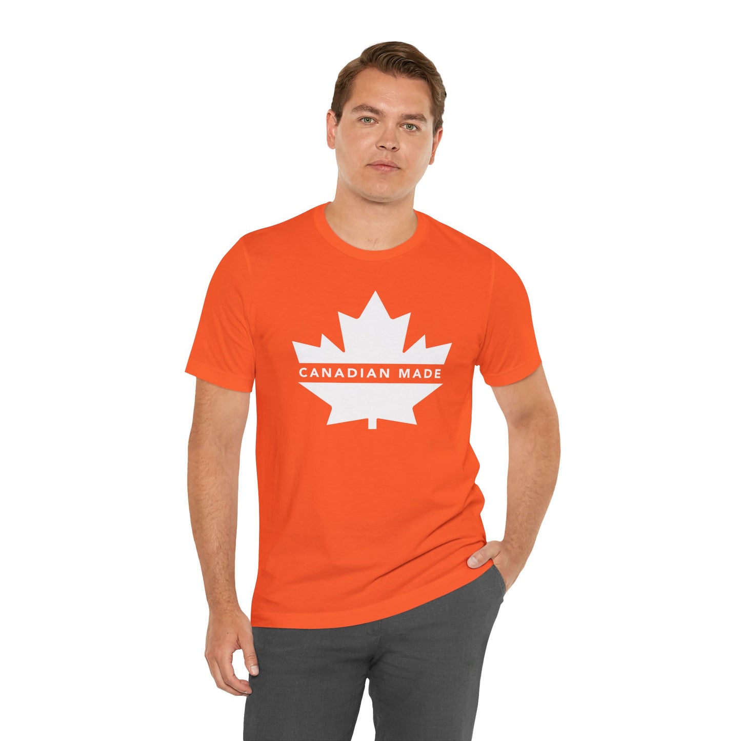 Canadian Made - Unisex Jersey Short Sleeve Tee