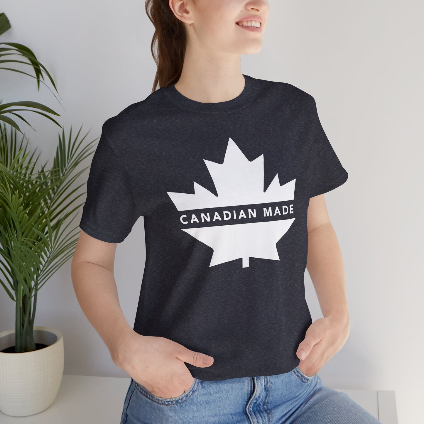 Canadian Made - Unisex Jersey Short Sleeve Tee