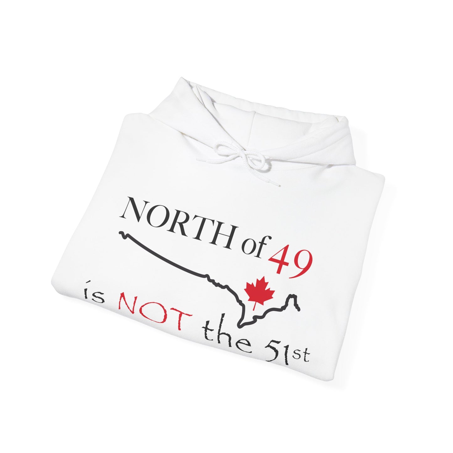 North of 49 - Unisex Heavy Blend™ Hooded Sweatshirt