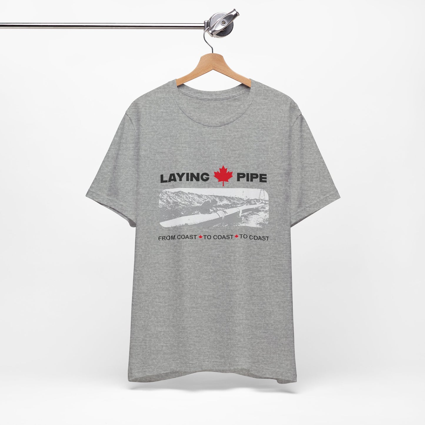 Laying Pipe - Unisex Jersey Short Sleeve Tee