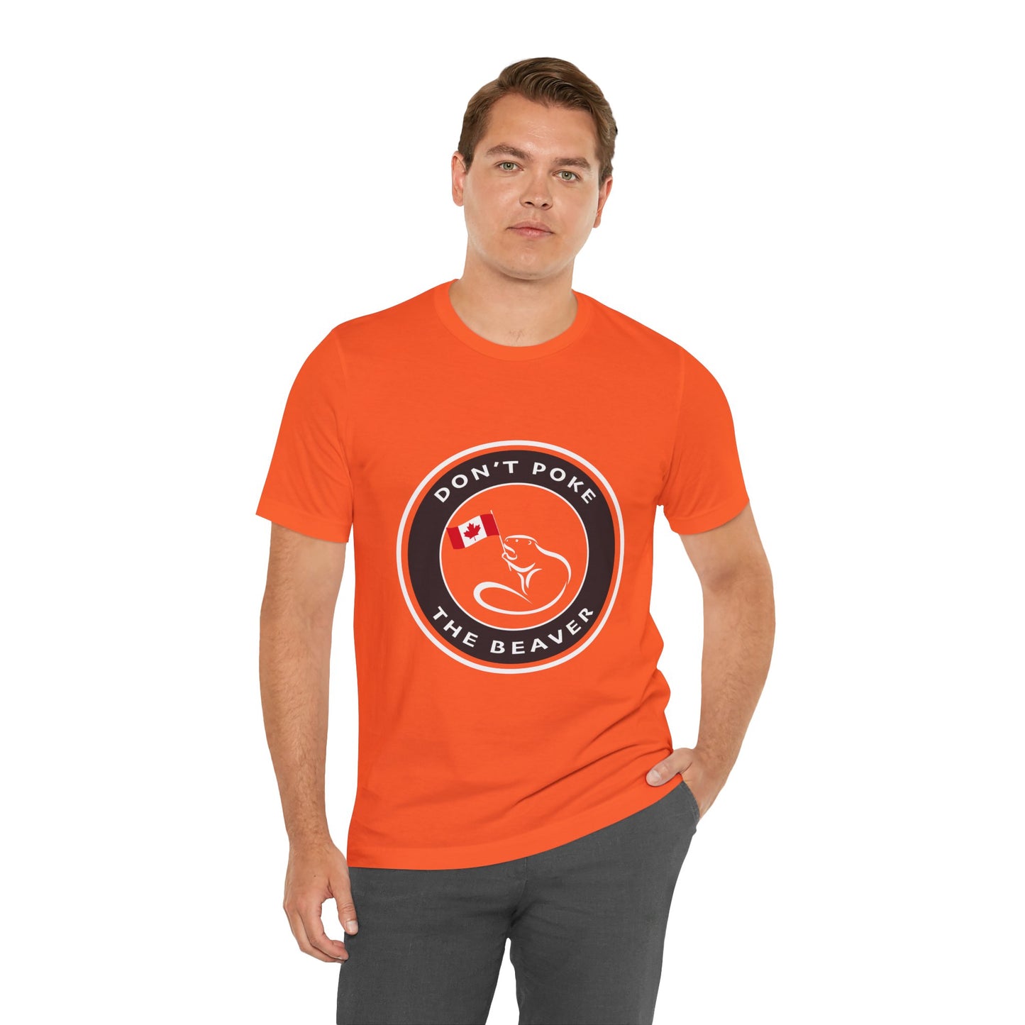 Don't Poke The Beaver Original Collection - Unisex Jersey Short Sleeve Tee