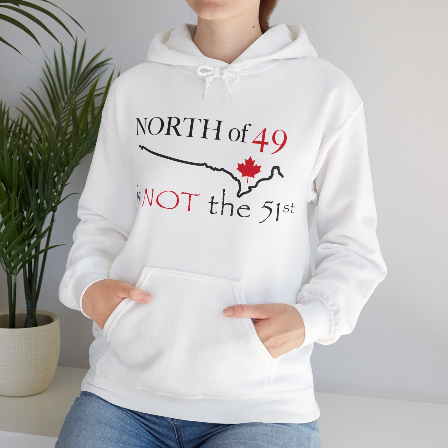 North of 49 - Unisex Heavy Blend™ Hooded Sweatshirt