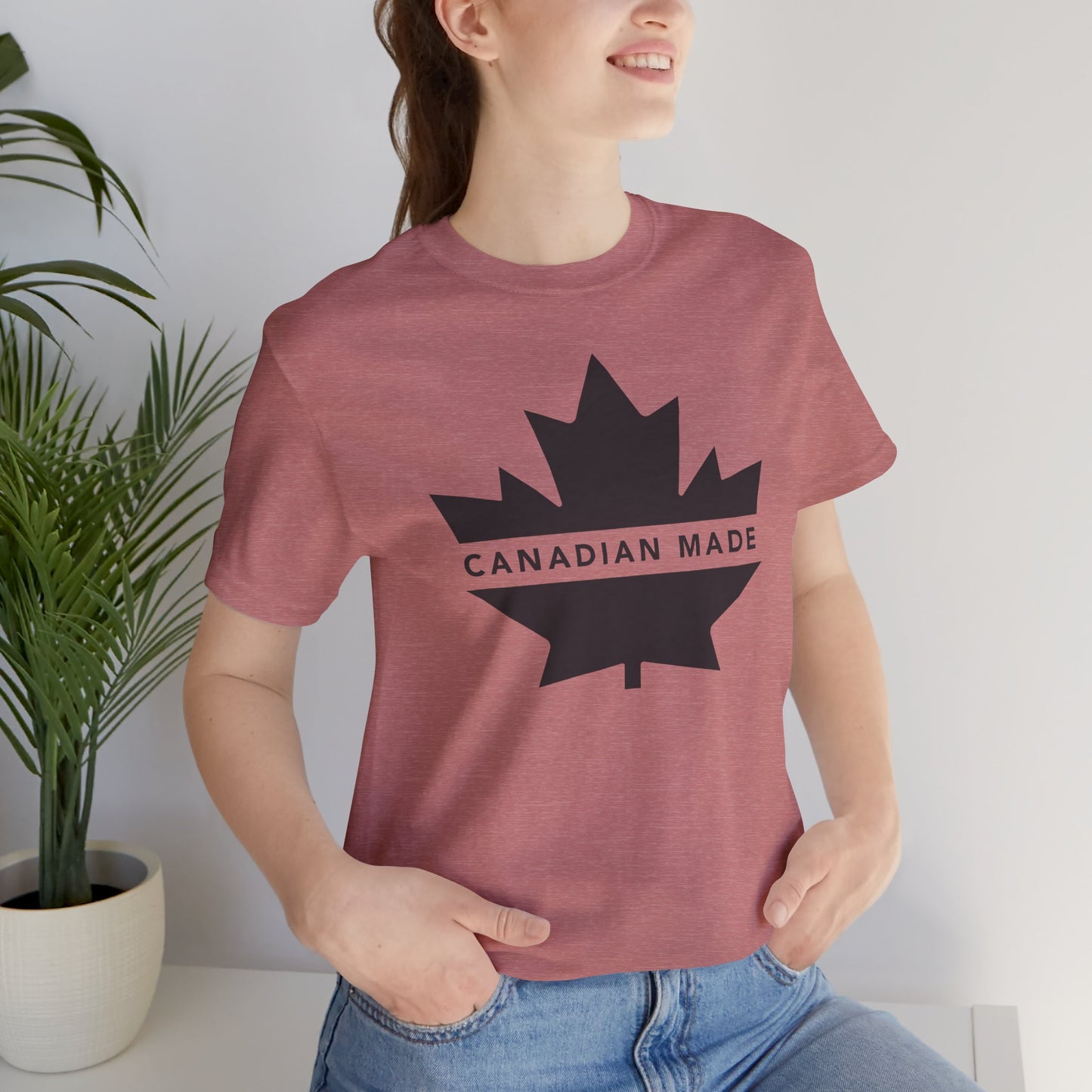 Canadian Made - Unisex Jersey Short Sleeve Tee