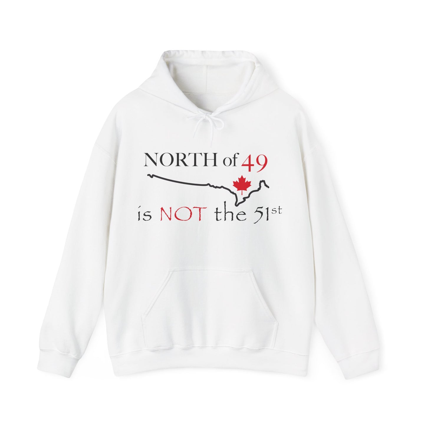 North of 49 - Unisex Heavy Blend™ Hooded Sweatshirt