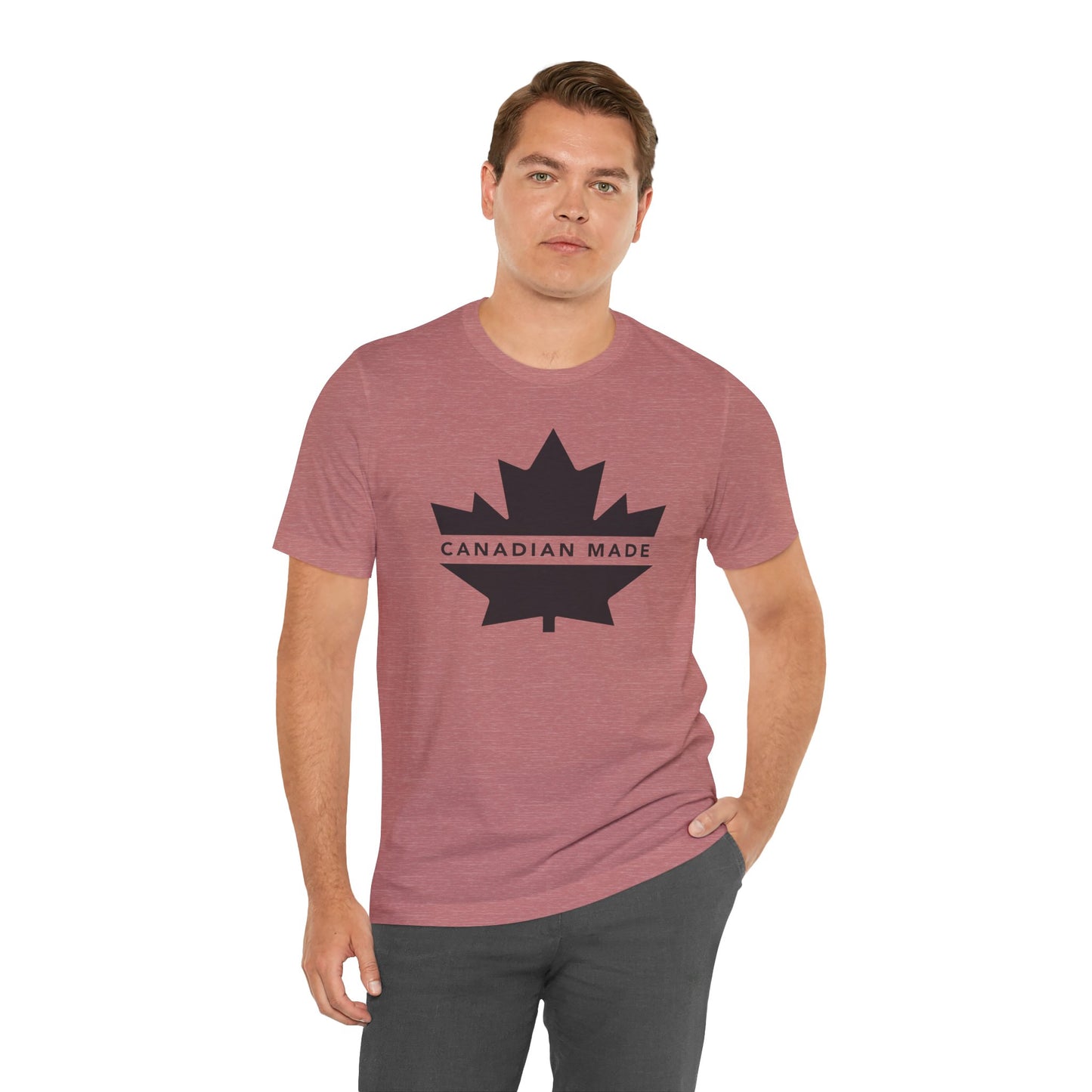 Canadian Made - Unisex Jersey Short Sleeve Tee