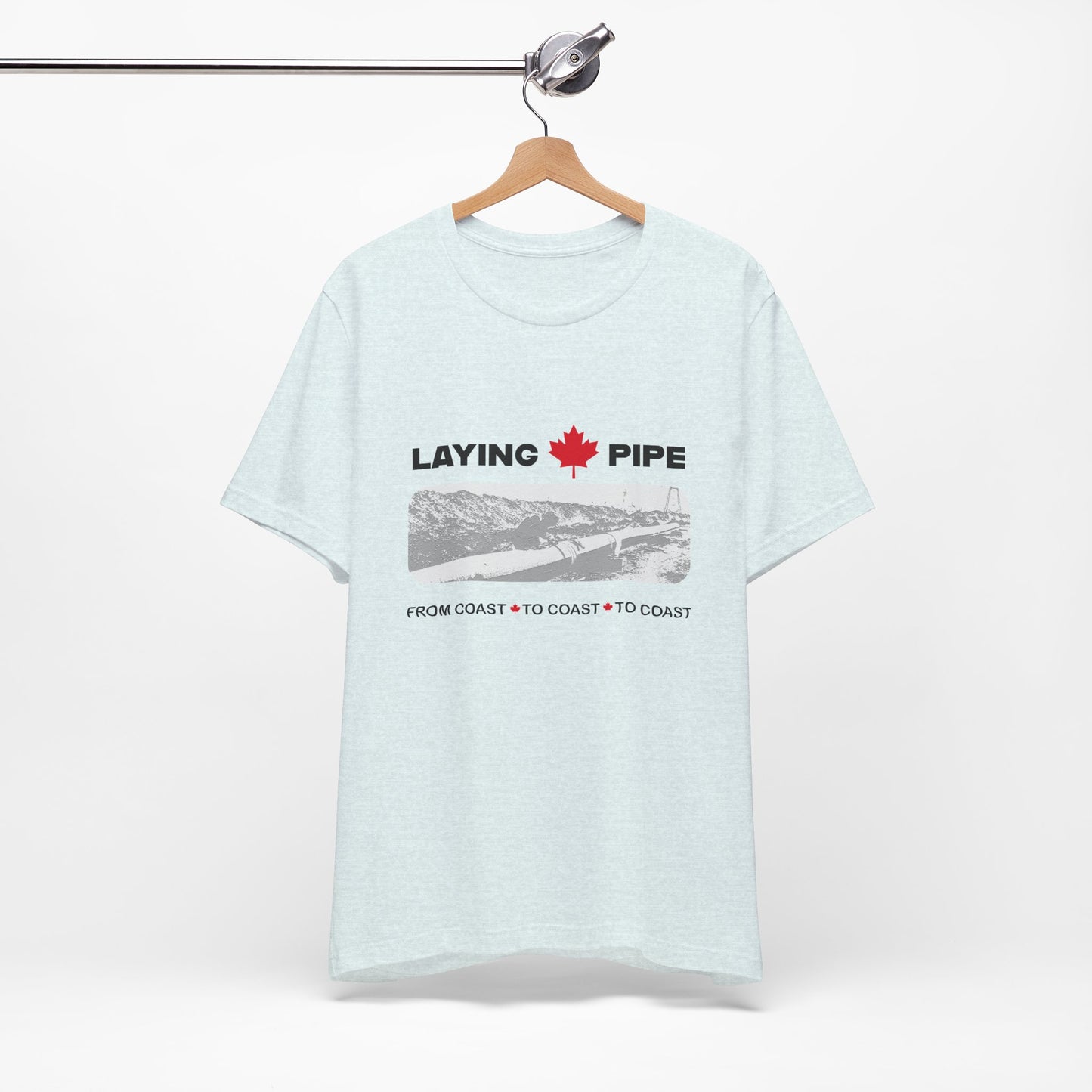 Laying Pipe - Unisex Jersey Short Sleeve Tee